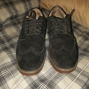 G.H.Bass &Co. Black Mens saddle type shoe